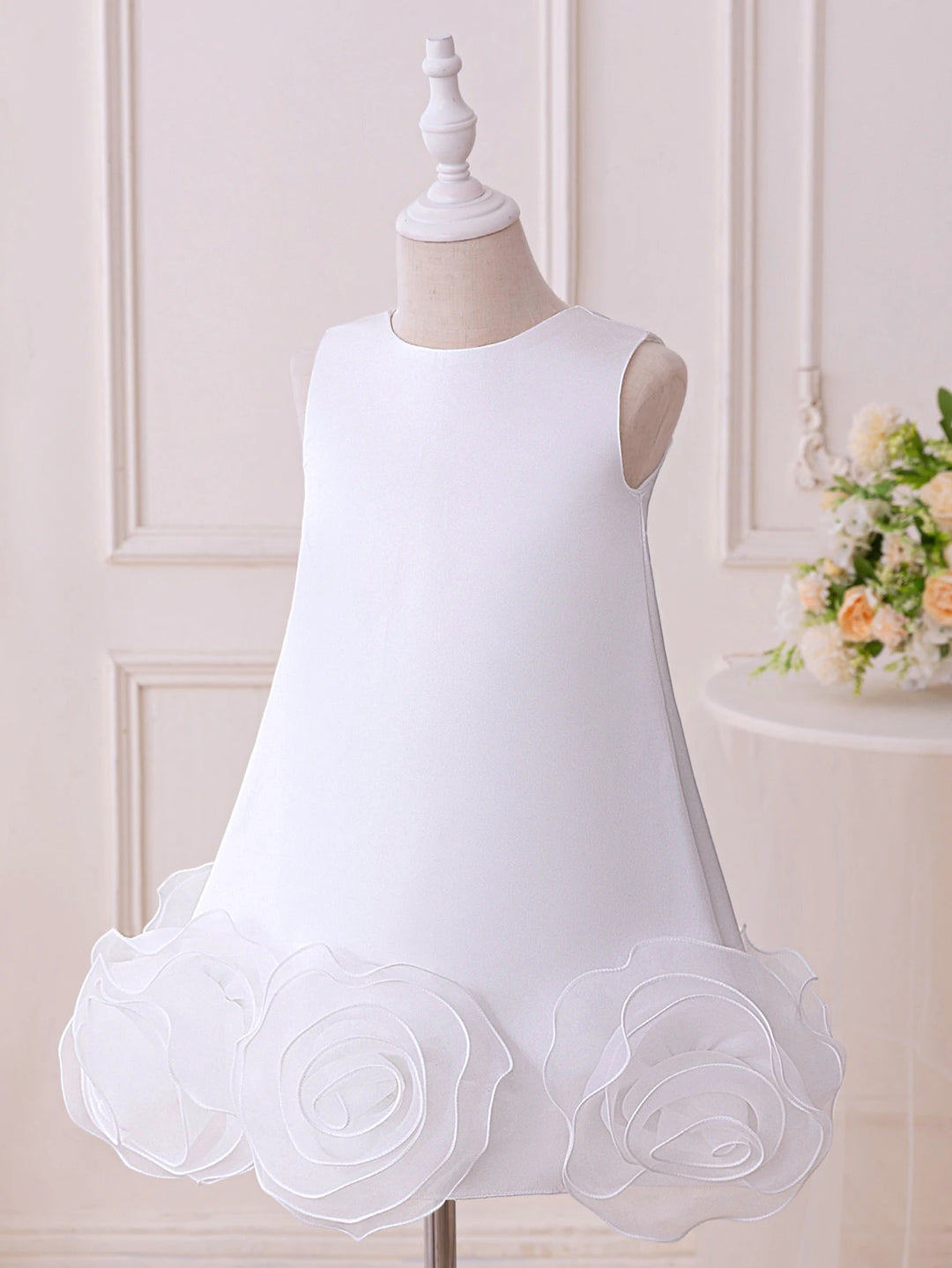 Charming Floral Little Bridesmaid Dress