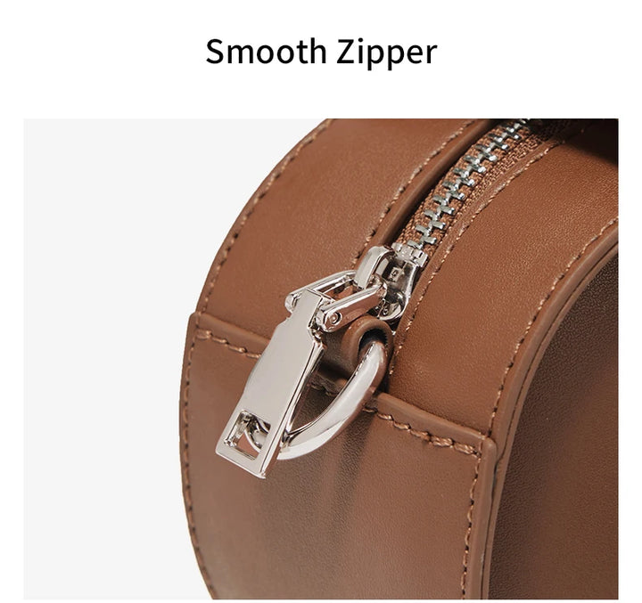 Adjustable Crossbody Zipper Bag