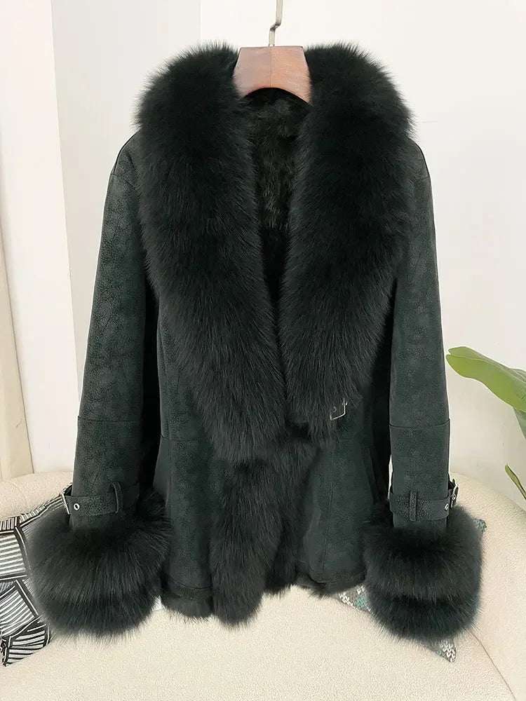 Premium Thick Fur Line Warm Jacket