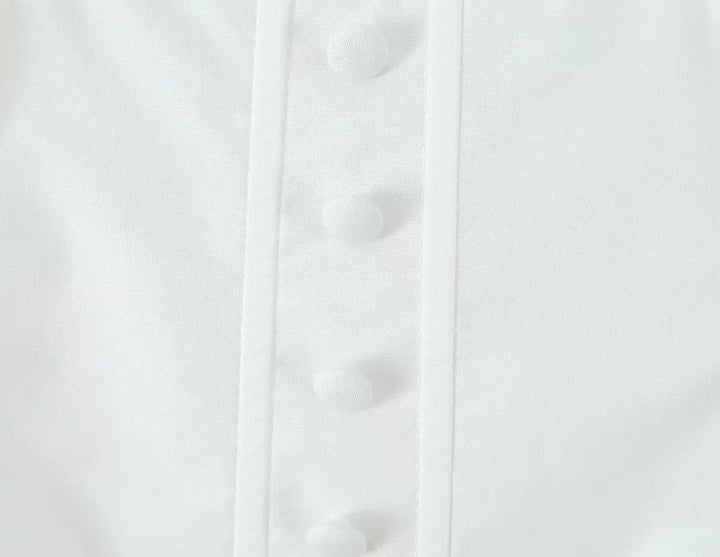 Retro Country Bow Tie Blouse