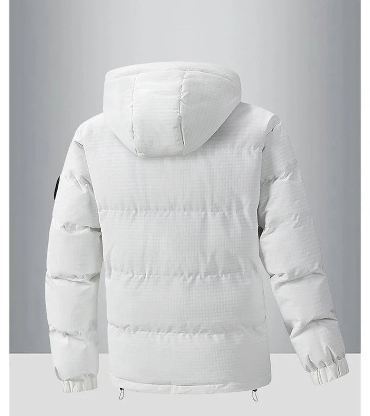 Warm Loose Fit Hooded Parka Jacket