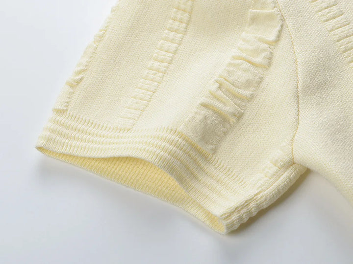 Trendy Short Sleeves Pullover Sweater