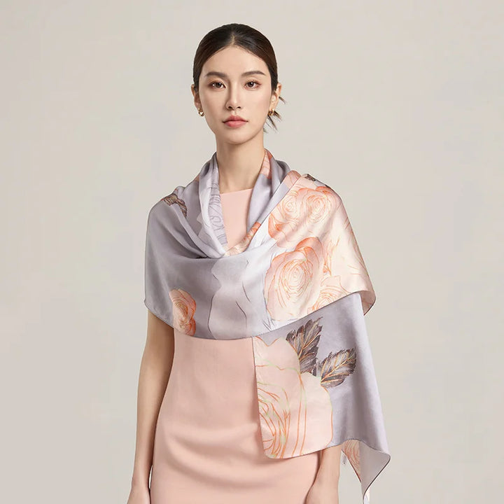 Premium Real Silk Neck-scarf