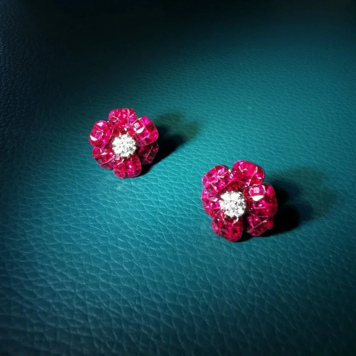 Romantic Synthetic Zircon Earrings