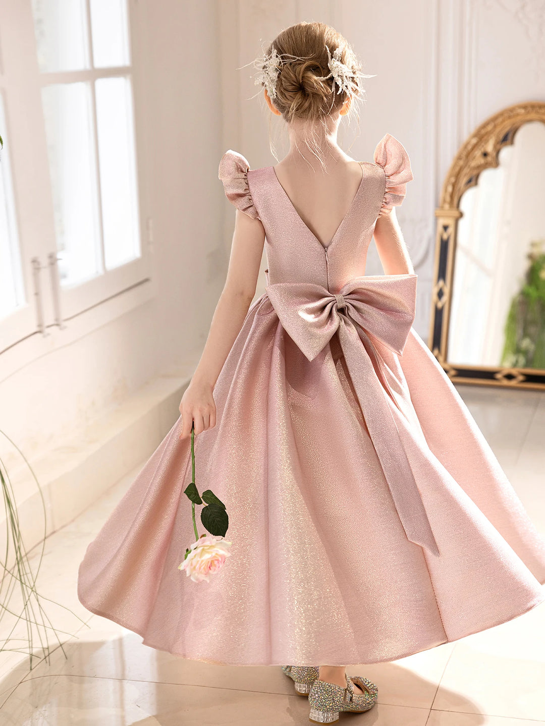 High-End Big Bow Girl&