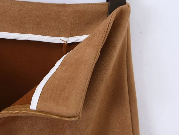 Luxury Hem Slit Pencil Skirt