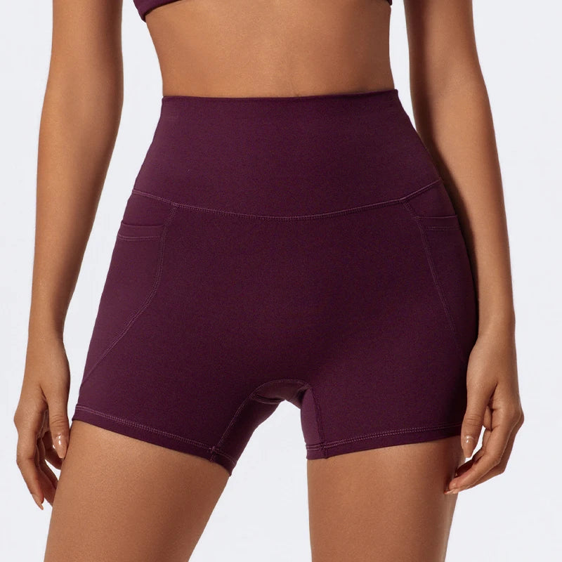 Stylish Slim Fit Yoga Shorts