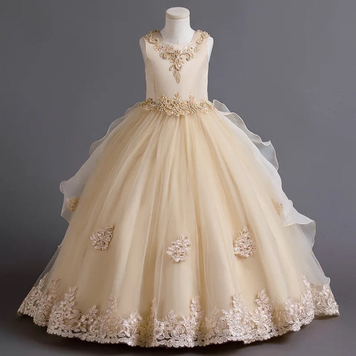 Superbe robe de soirée d'Halloween pour fille