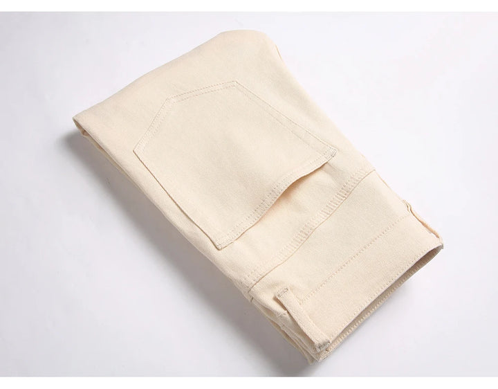 Stylish Slim Bootcut Denim Jeans Pants