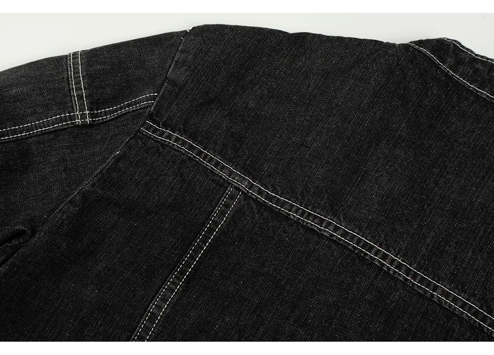 Timeless Cropped Trucker Denim Jacket