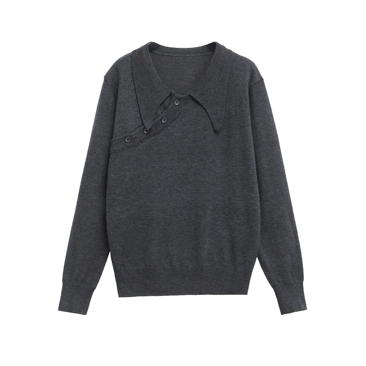 Simple Long Sleeves Women's Knitwear Pullover