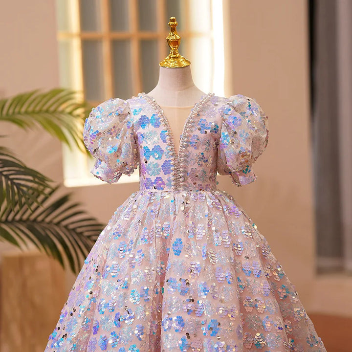 Robe de princesse élégante et tendance