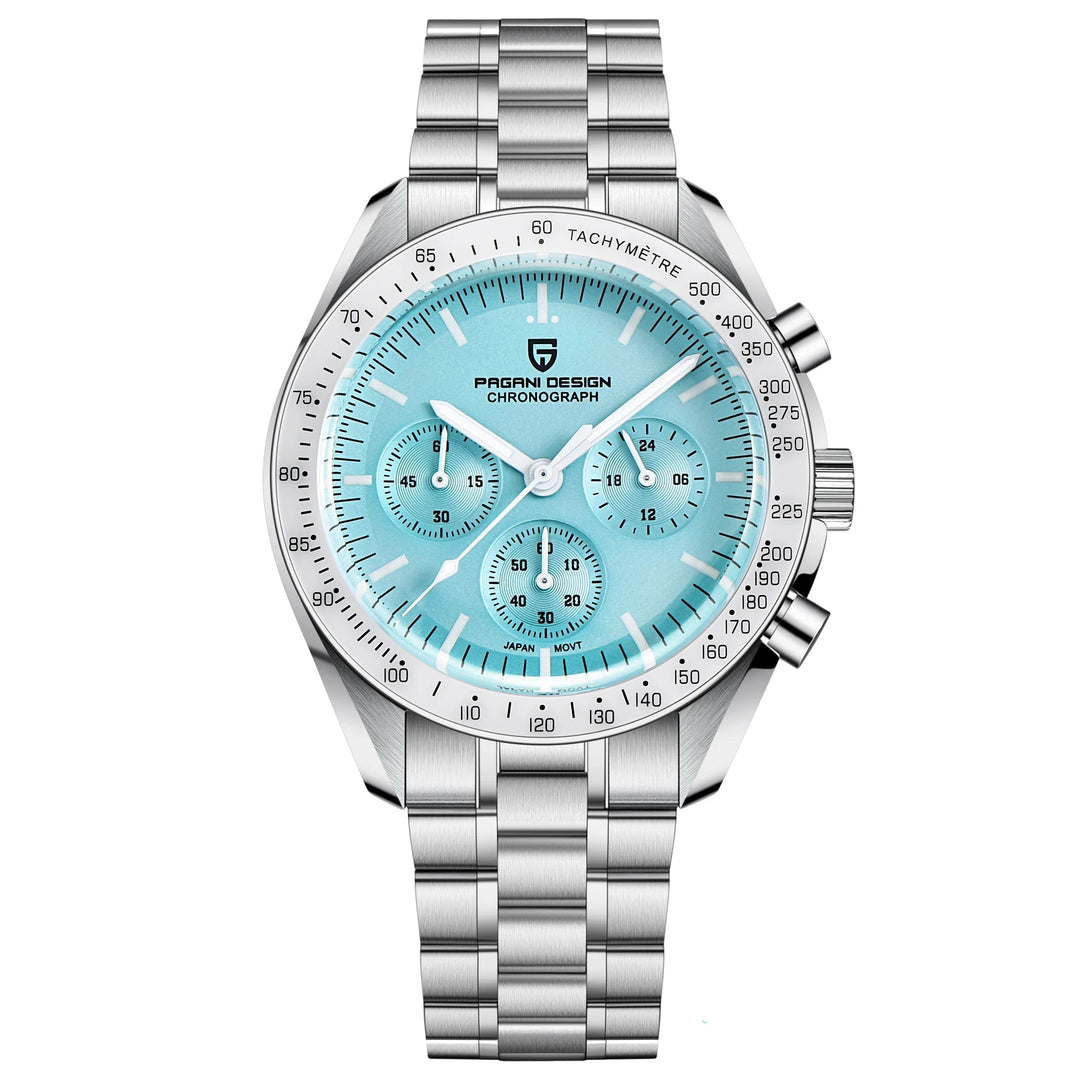 Refined Moon Panda Chronograph Watch