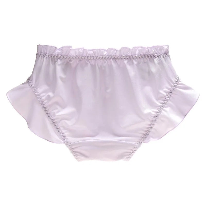 Cute Ruffle Ribbon Breathable Panties