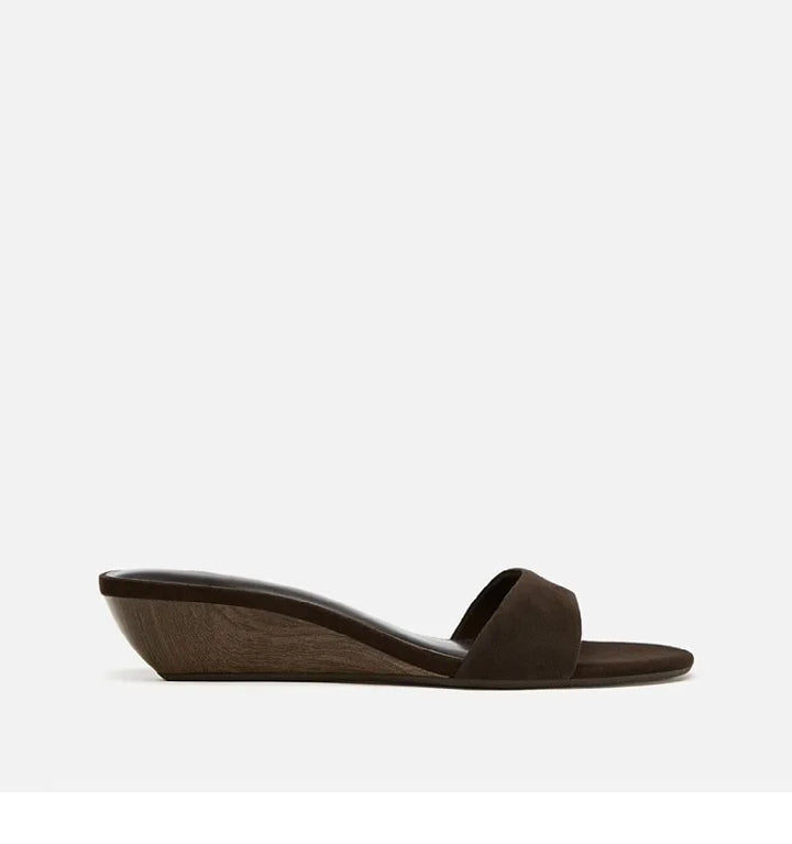 Retro High Heel Casual Slippers