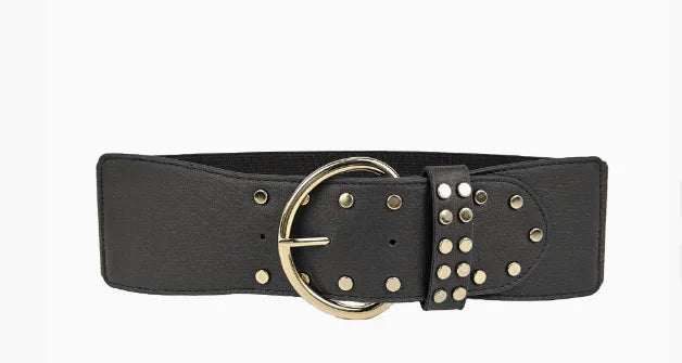 Black leather women&