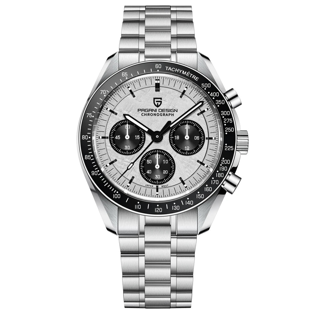 Refined Moon Panda Chronograph Watch