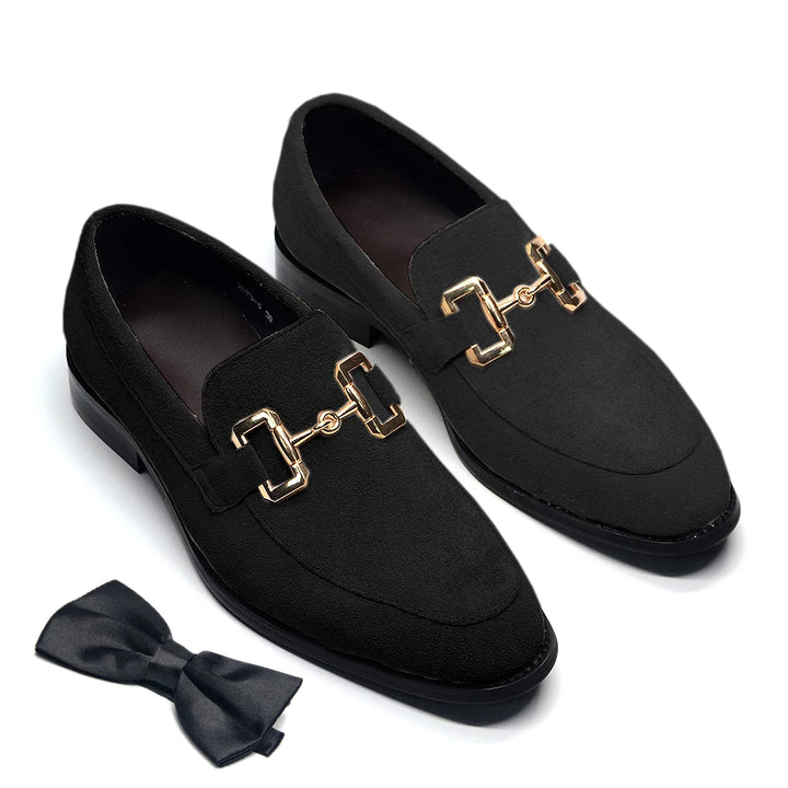 Classic Suede Horsebit Loafers