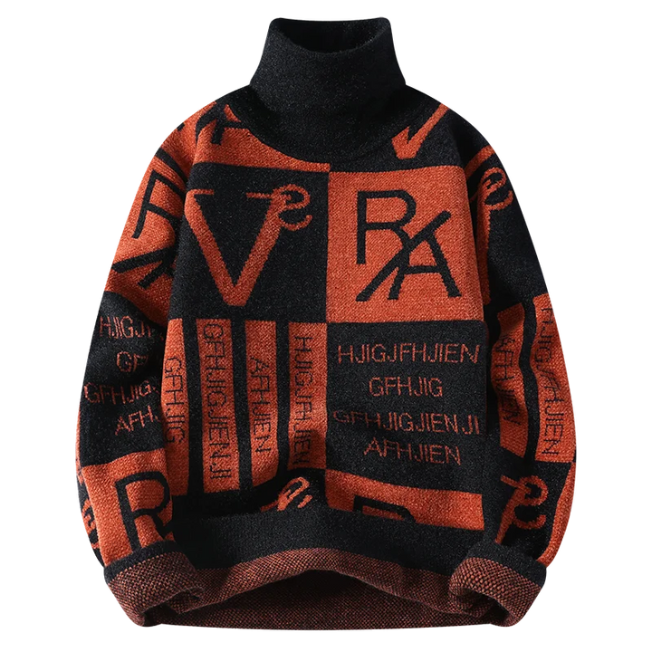 Trendy Turtle Neck Casual Wool Jumper