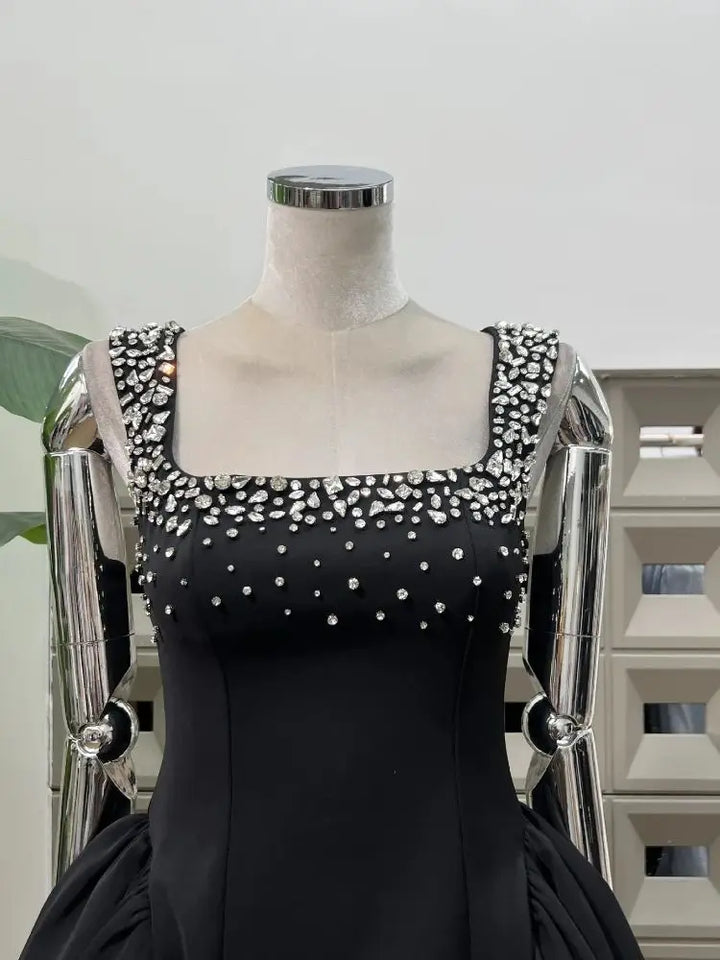 Charming Slim Fit Backless Mini Dress