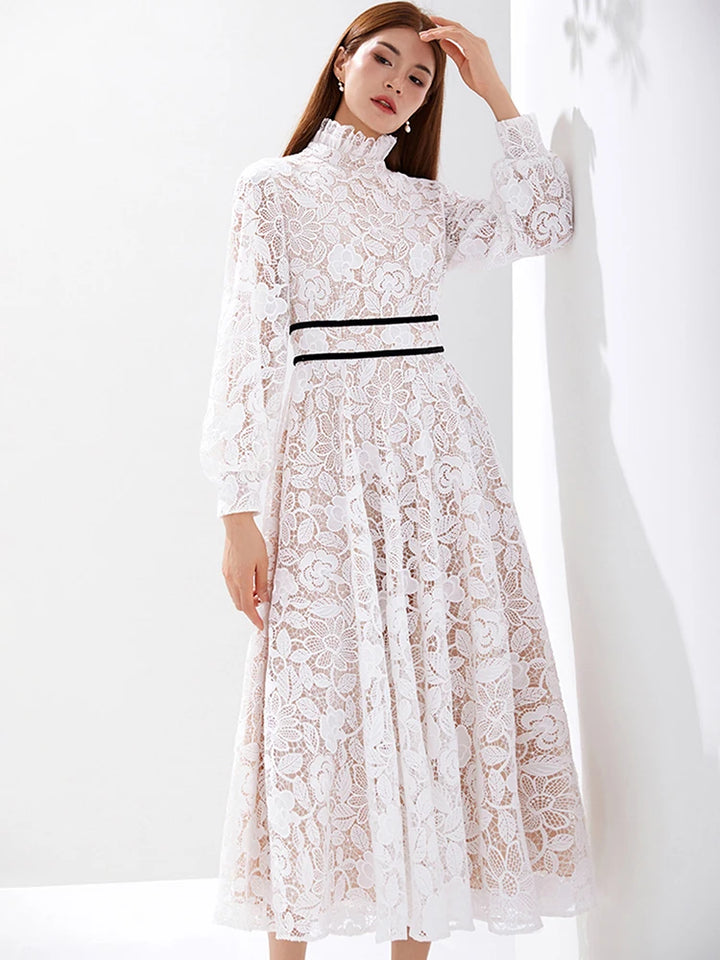 Luxury Embroidered Long Maxi Dress