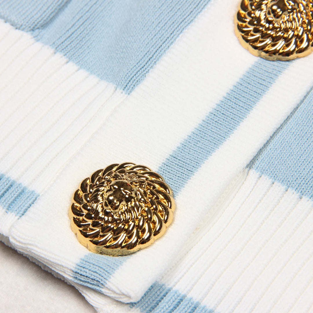 Versatile Crew Neck Woolen Cardigan