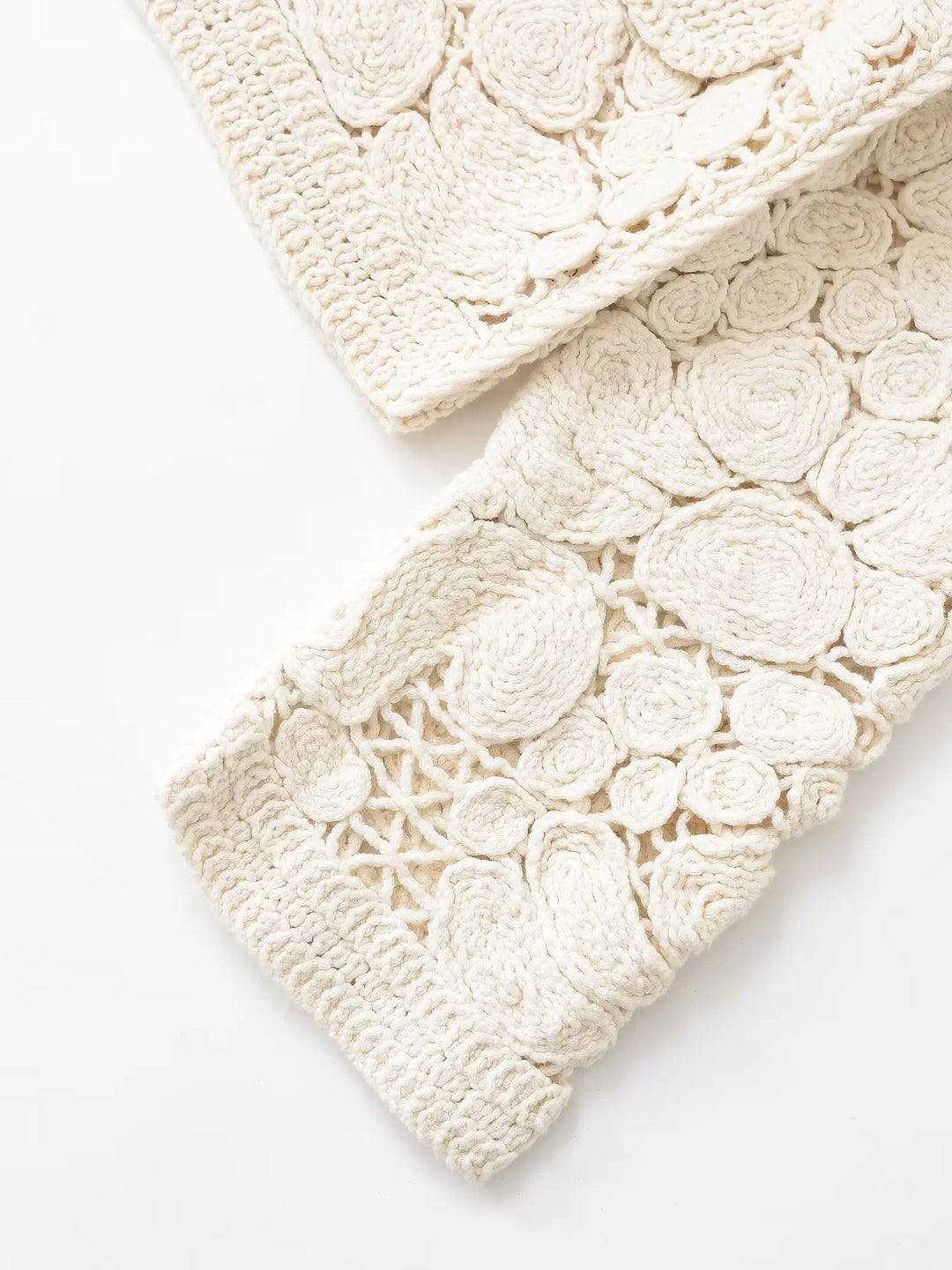 Trendy Leisure Style Knot Knitted Coat