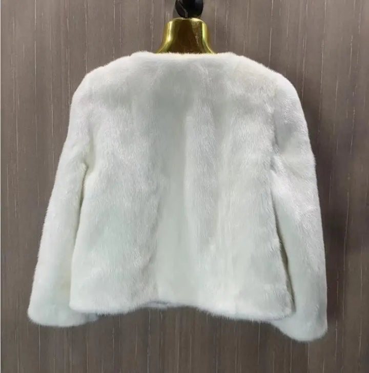 Fashionable Real Fur Short Jacket