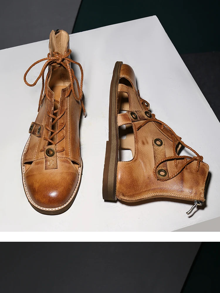 Sophisticated Fisherman Sandal Boots