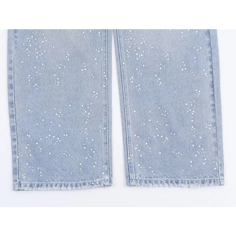 Refined Straight Fit Denim Pants