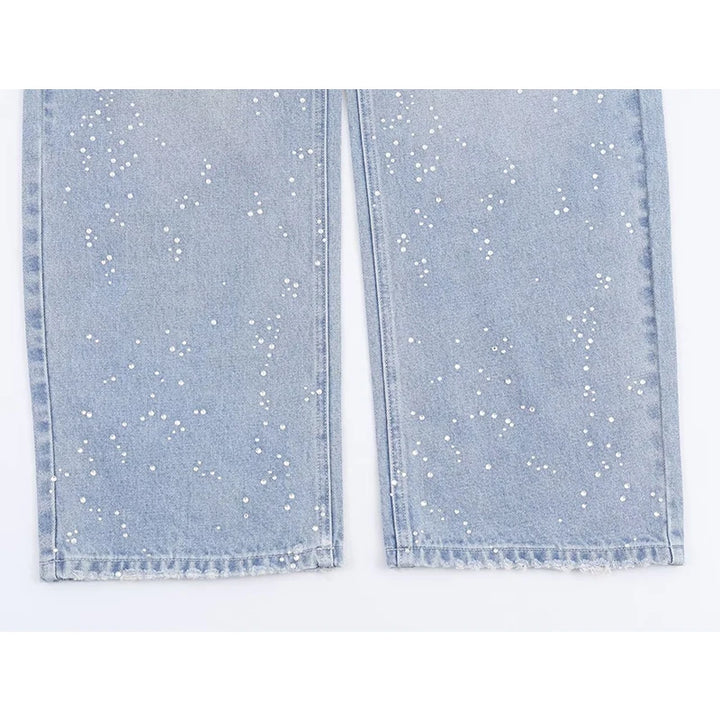 Refined Straight Fit Denim Pants