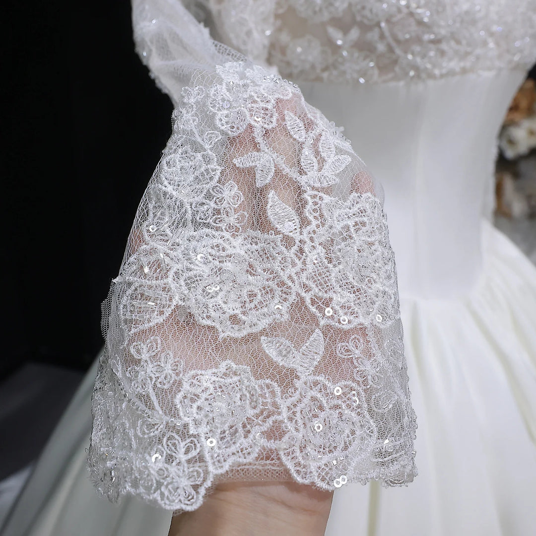 Classic High Neck Bridal Couture
