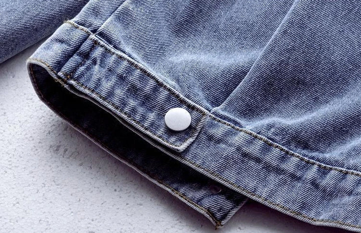 Regal Embroidered Denim Coat