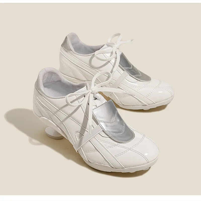 Soft Leather Novelty Sporty Shoes