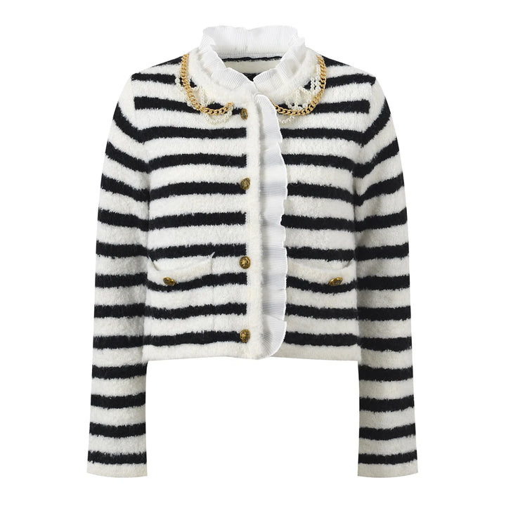 Trendy Long Sleeve Knitwear Cardigan