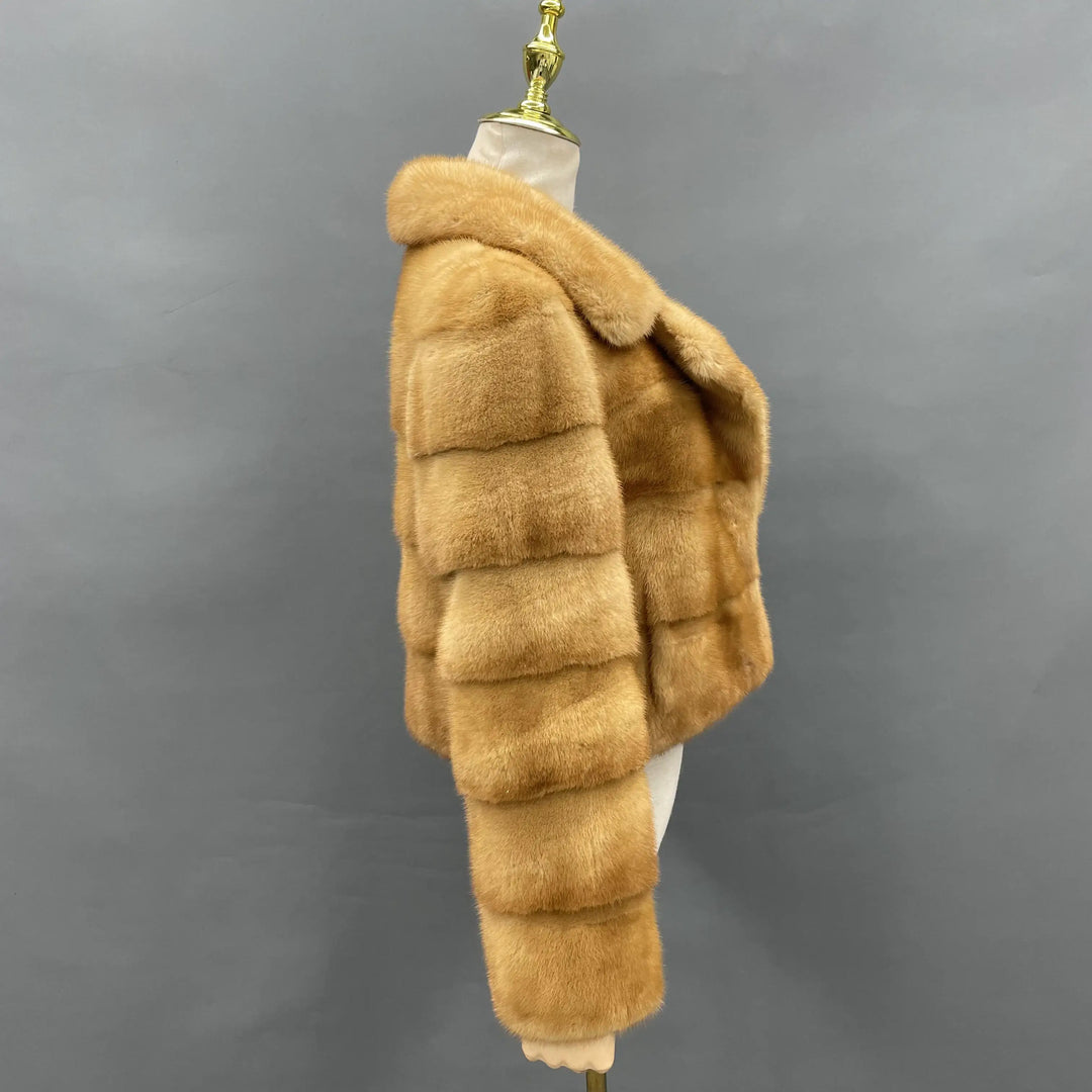 Real Warm Soft Fur Jacket