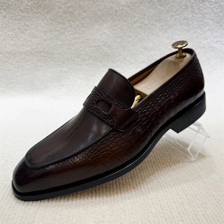Luxury Double Buckle Slip-On Loafers