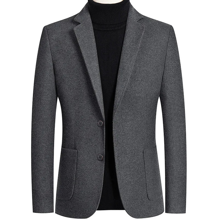 Luxury Oversized Wool Suit Jacket