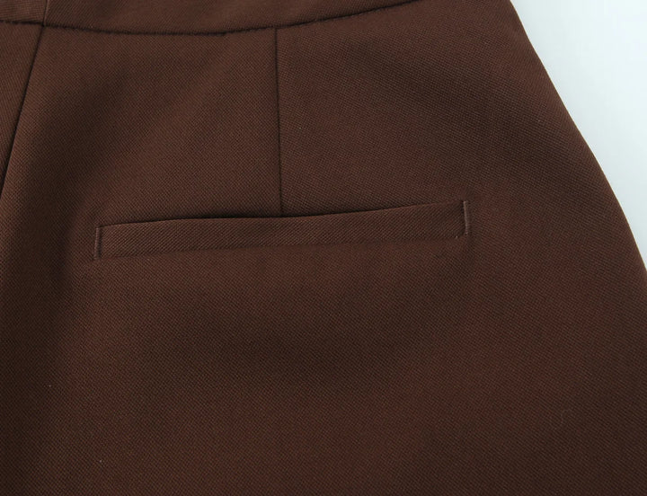 Gorgeous High Waisted Straight Pants