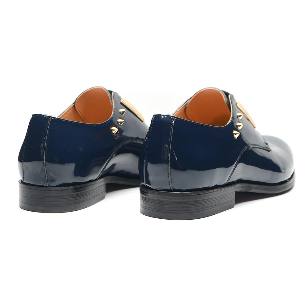 Luxury Patent Leather Evening Dress Shoes