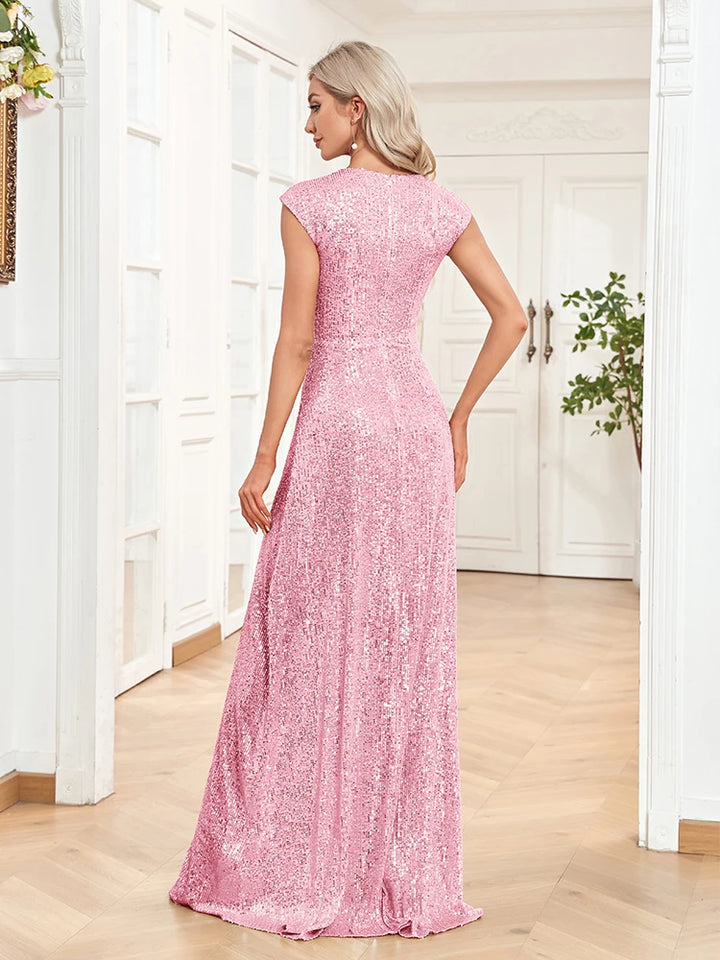 Pink Elegant Cocktail Dress