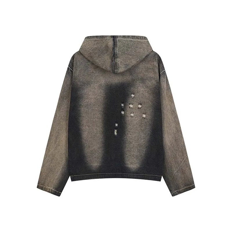 Hip Hop Oversized Denim Jeans Jacket