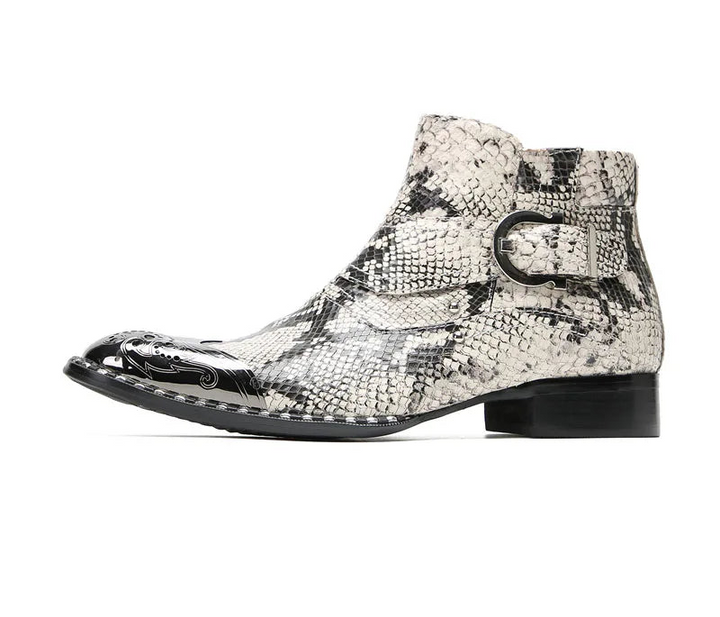 Luxury Light Metal Toe Boots