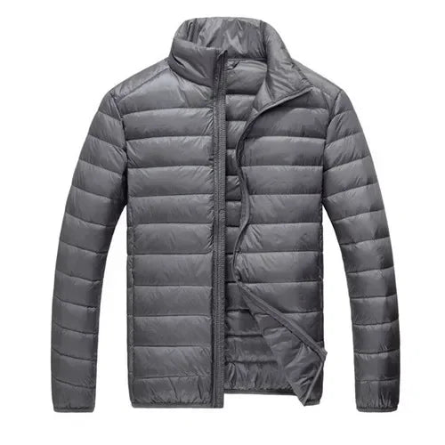 Zipper Lightweight Thin Parka Coat