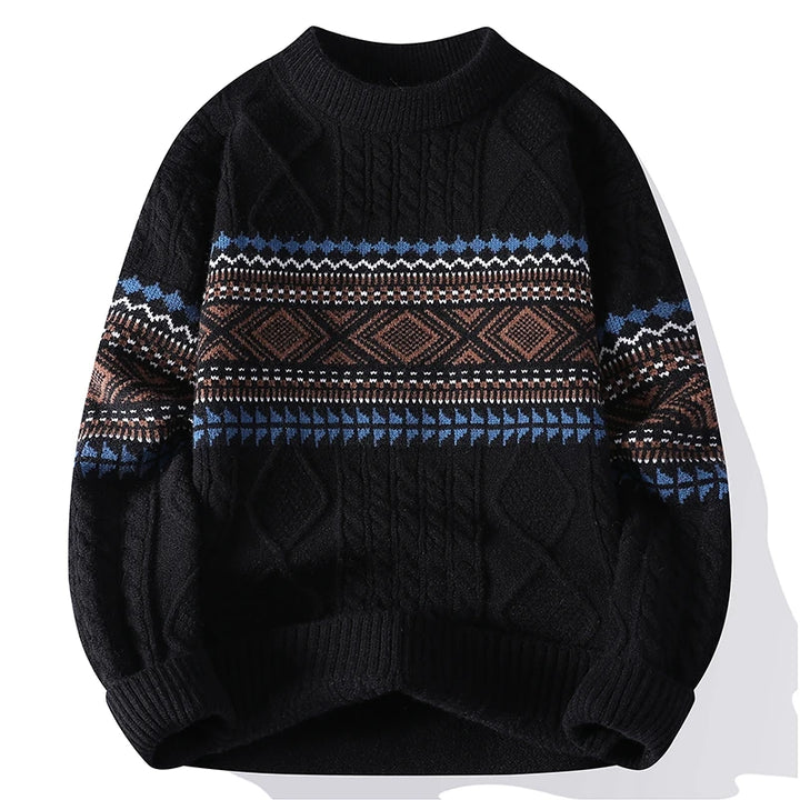 Warm Hand-Knitted Sweater