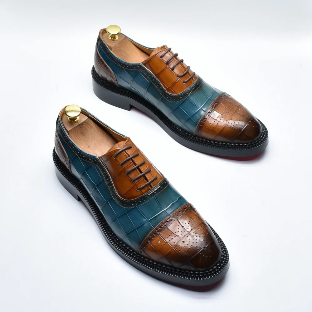 Luxury Cap Toe Dress Shoes