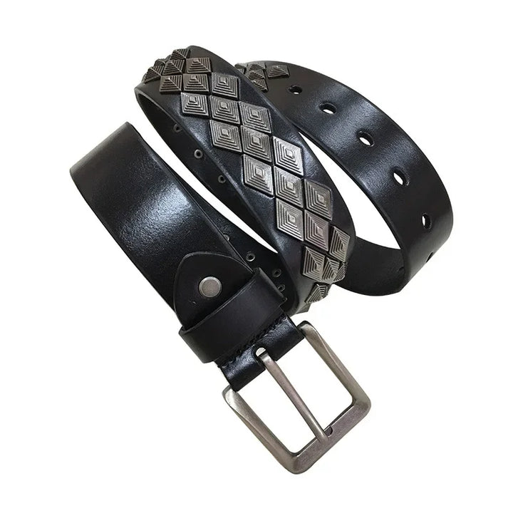 Stylish Punk Rock Leather Belt