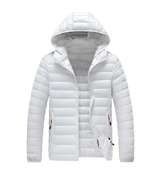Casual Hooded Parka Coat With Detachable Hat