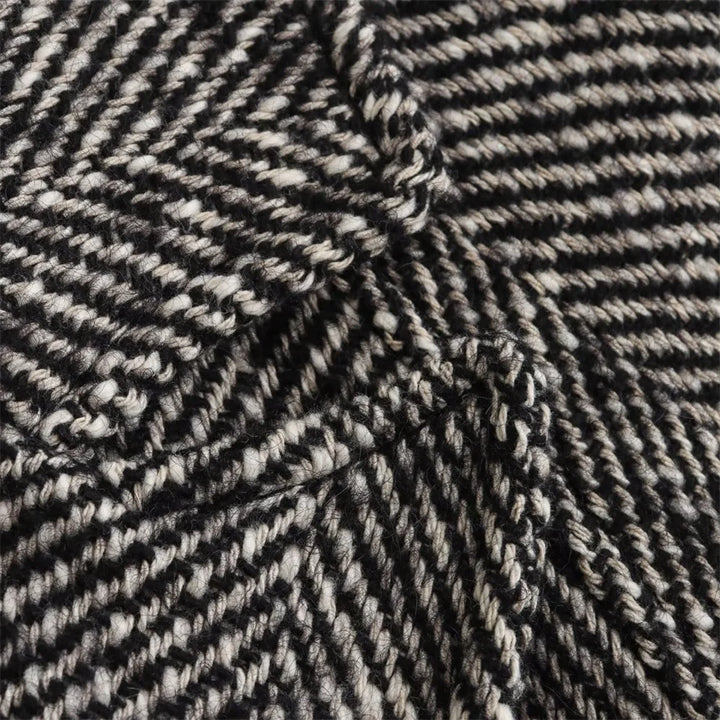 Classic Belted Twill Overcoat