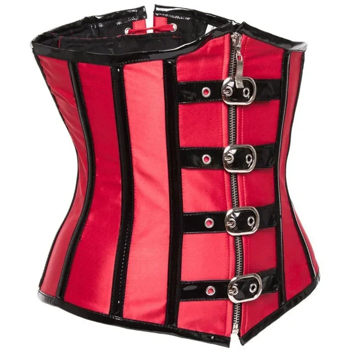 Zip Buckles Sliming Waist Cincher